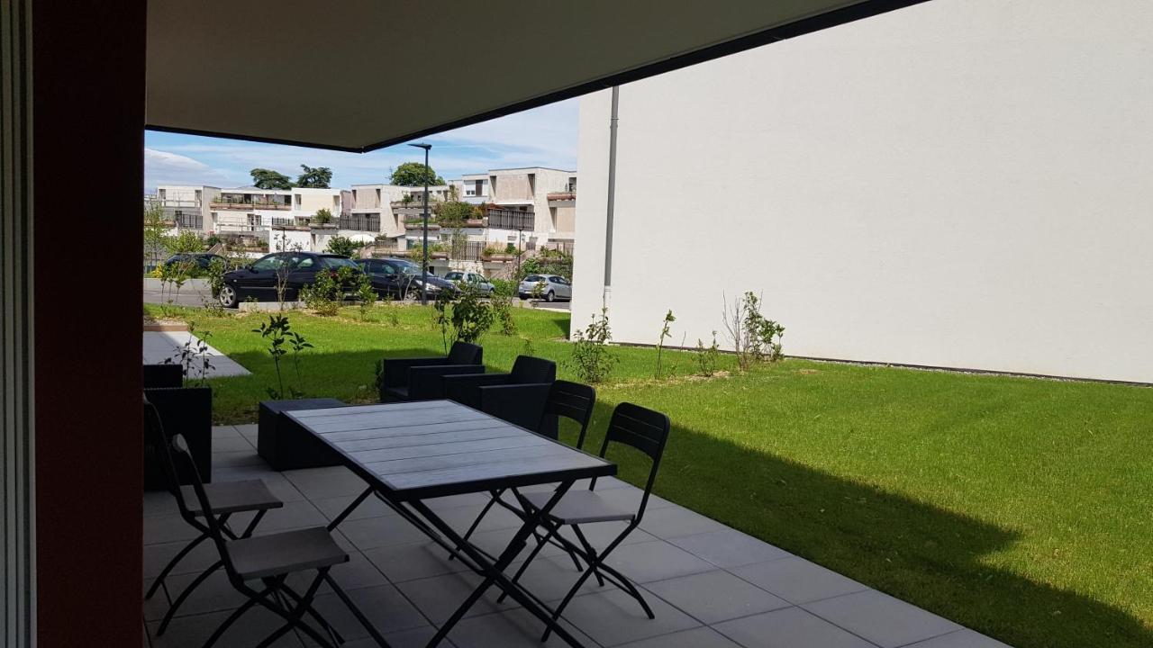 L'Instant Leman - T2 3 Etoiles A 5Min De Thonon Et Evian Avec Terrasse Et Jardin A 100M Du Lac Амфион-ле-Бен Экстерьер фото