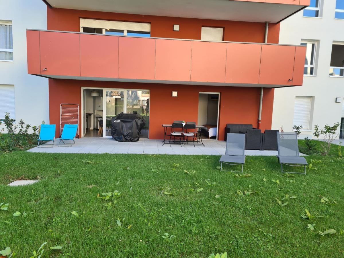 L'Instant Leman - T2 3 Etoiles A 5Min De Thonon Et Evian Avec Terrasse Et Jardin A 100M Du Lac Амфион-ле-Бен Экстерьер фото