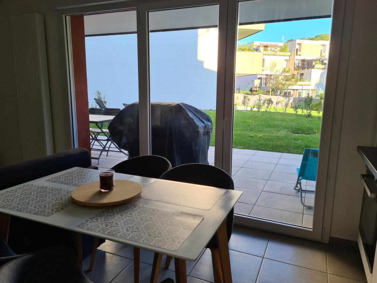 L'Instant Leman - T2 3 Etoiles A 5Min De Thonon Et Evian Avec Terrasse Et Jardin A 100M Du Lac Амфион-ле-Бен Экстерьер фото